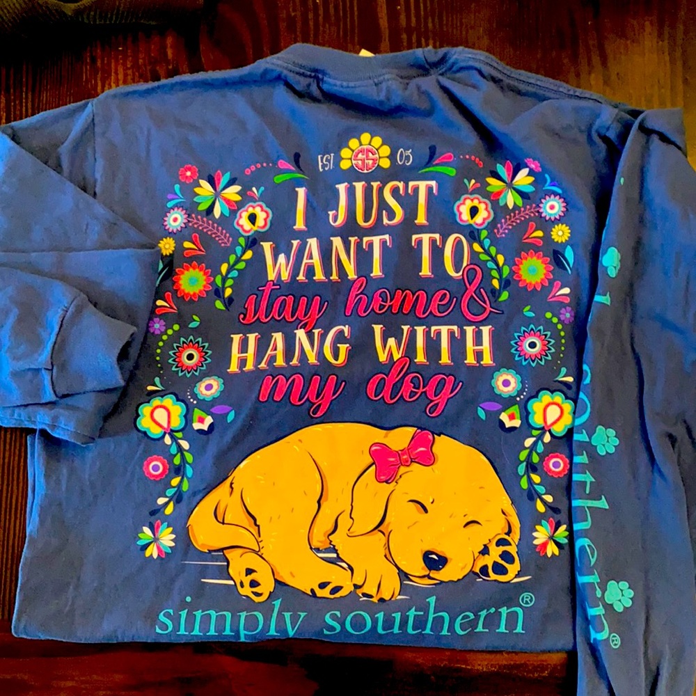 NWOT simply southern long sleeve top